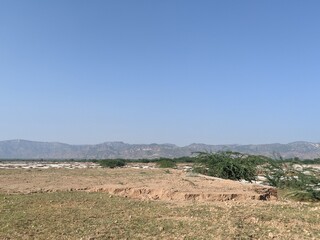 view of the mountains