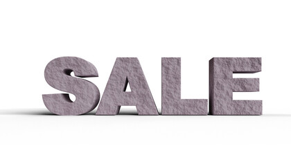 Sale 3d Text Rendering Concreate Effect