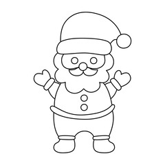 Santa claus icon.