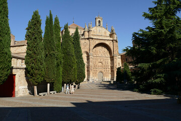 Fototapeta na wymiar The Convento de San Esteban in Salamanca
