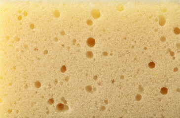 New and clean sponge for cleaning.