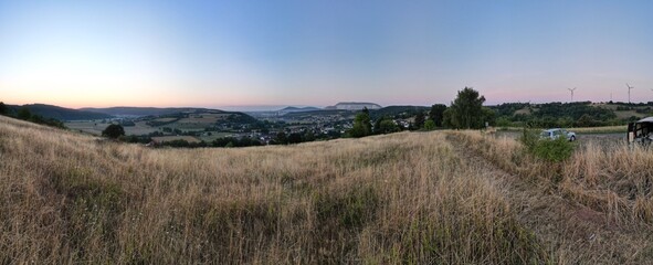 sunrise panorama mount kali 