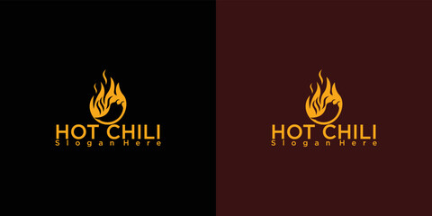 Hot chili logo design with latest modern style