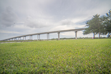 Fototapeta premium Sunset Beach Park