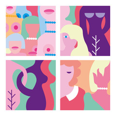 set poster many lgbt women