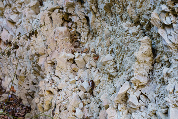 Rocky wilderness. Background or backdrop with selective focus and copy space