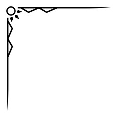 ornament border art corner edge