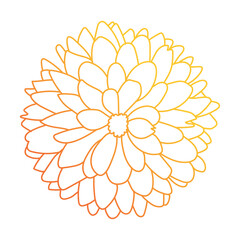 mini flower wedding decoration