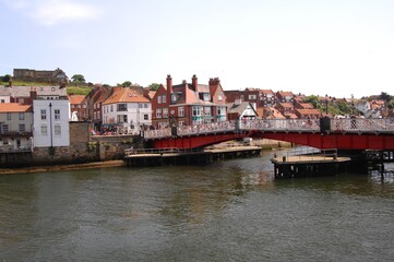charles bridge, British seaside town of Whitby