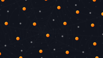 Dark black cartoon style background wallpaper backdrop design tamplate blank. Yellow white drops