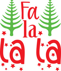 Fototapeta premium Christmas Svg Design
