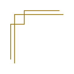 classic ornate vintage corner border