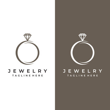 Diamond Ring - Jewelry Logo | Jewelry logo design, Logo design inspiration  branding, Jewelry logo