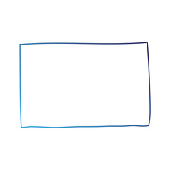 cute hand drawn photo frame