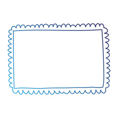 cute hand drawn photo frame