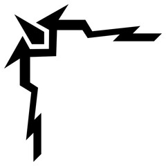 art border corner edge