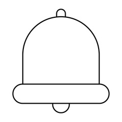 Christmas bell icon.