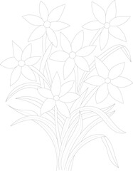 Flower Coloring Page