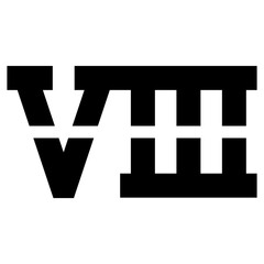 Obraz premium roman number