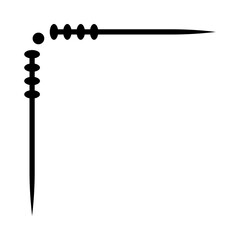 art border corner edge