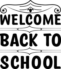 Back To School Svg Design