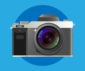 Photo Digital Camera Illustration Vector