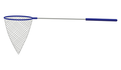 Mesh. Realistic aquarium accessory. Decoration or equipment for aquarium. Cartoon vector element