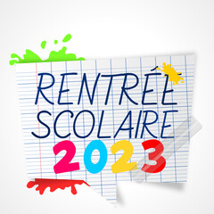 bulle rentrée scolaire 2023 2024