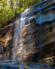 Waterfall in the Mountains