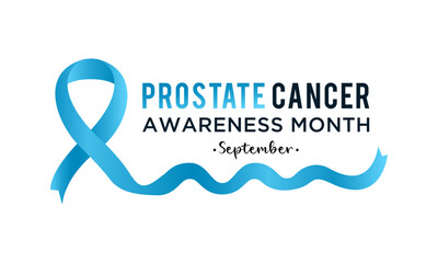 Prostate cancer awareness month. Prostate cancer awareness month is observed every year during september. Vector template for banner, greeting card, poster with background. Vector illustration.