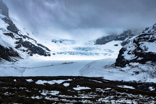 Athabasca Glacier, Canada Rocky Mountain
