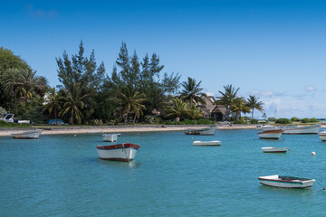 Fototapeta na wymiar Beautiful Mauritius Beach