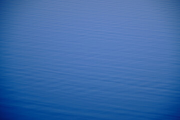 Abstract blue background water surface.