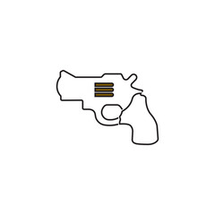 Gun vector icon