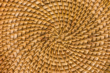 natural straw texture, rattan weaving, banner