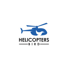 Helicopter Bird logo