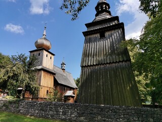 Skansen w Wygiełzowie, budownictwo regionalne w Babicach, stare domy © Albin Marciniak