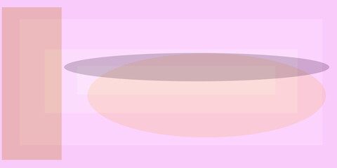 illustration of a pink background with a bubble