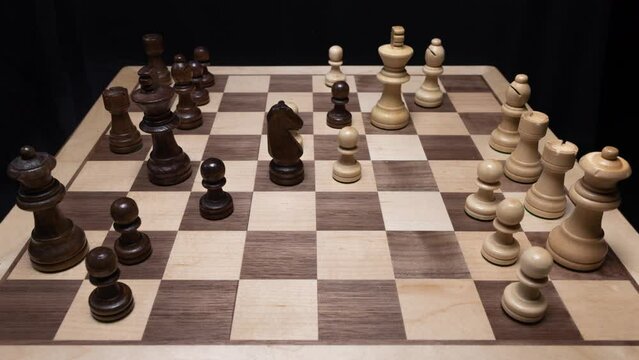 chess game stop motion game