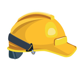 yellow helmet accessory