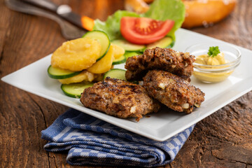 bavarian minced meat fleischpflanzerl