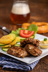 bavarian minced meat fleischpflanzerl