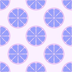 Fruit citrus seamless pattern for wrapping paper and fabrics and kids clothes print and notebooks and kitchen