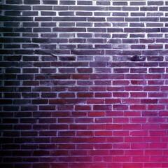 pink, neon-lighted, brick wall - textured background