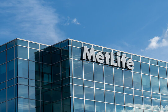 Hanover, NJ, USA - August 16, 2022: Metlife Investment Management (MIM )sign at its headquarters in Hanover, NJ, USA. MIM is the institutional asset management business of MetLife.