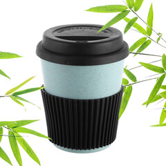 reusable cup for coffee or tea to go