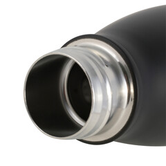 thermo mug, thermos for drinks isolated on white background