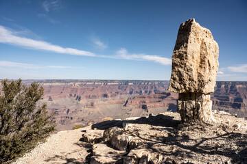 Arrowhead Rock on Shoshone Point