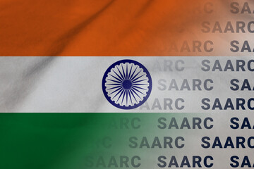 India flag SAARC symbol organization