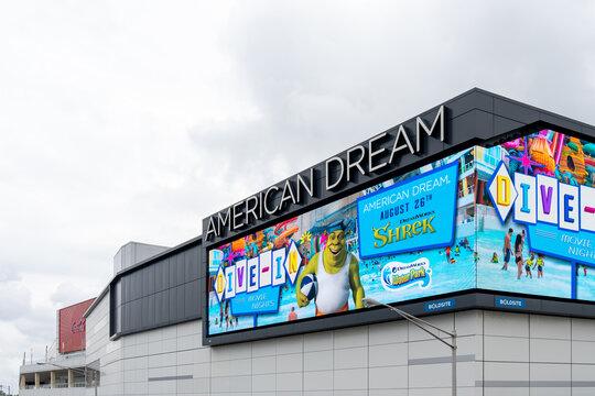 East Rutherford, NJ, USA - August 22, 2022: American Dream Mall In East Rutherford, New Jersey, USA. American Dream Is A Retail And Entertainment Complex.